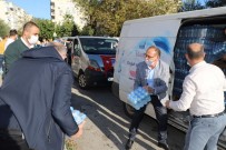 Başkan Akın Deprem Bölgesinde Yardım Çalışmalarına Katıldı