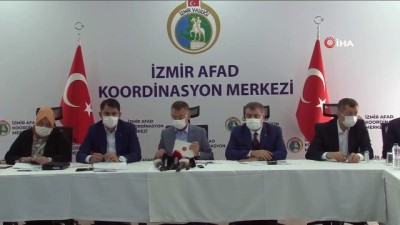 Cumhurbaşkanı Yardımcısı Fuat Oktay, Deprem Bölgesinde İncelemelerde Bulundu