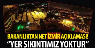 İçişleri Bakanlığı Sözcüsü İsmail Çataklı: 'İzmir'de afetzedelerimiz için yer sıkıntımız yok'