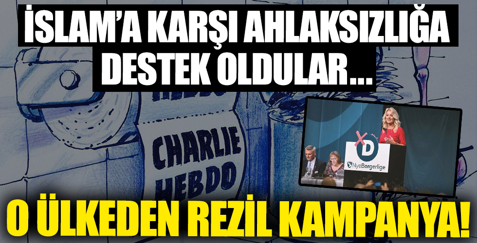 O ülkeden İslam karşıtı rezil kampanya!