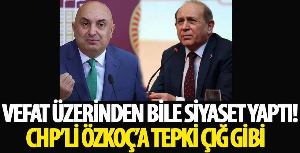 Vefat üzerinden bile siyaset yaptı