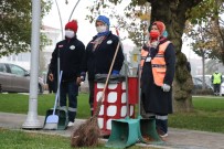Bolu'da, 10 Kasım Töreninde Hayat Durdu