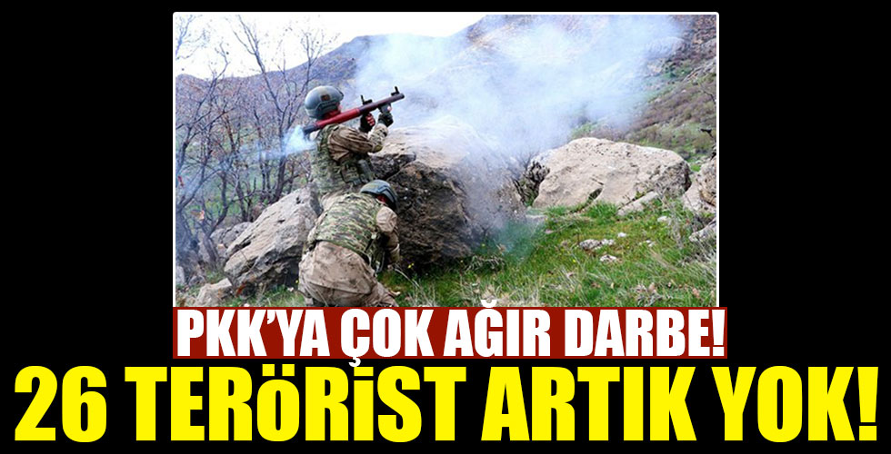 PKK'ya çok ağır darbe!