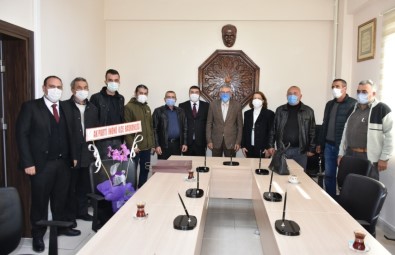 AK Parti İnönü Teşkilatından Başkan Bozkurt'a Ziyaret