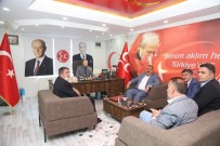 Başkan Sunar Ve Başkan Eser'den Karataş'a Ziyaret