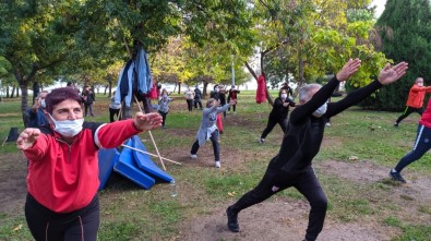 Büyükşehir'den Fiziksel Mesafeli Sabah Sporu