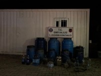 İzmir'de Bin 35 Litre Sahte İçki Ele Geçirildi