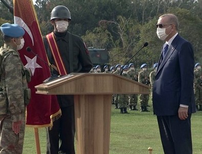Başkan Erdoğan'dan Sancak Verme Töreni'nde önemli açıklamalar