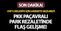 CHP'li belediyenin PKK paçavralı park rezaleti ile ilgili flaş gelişme