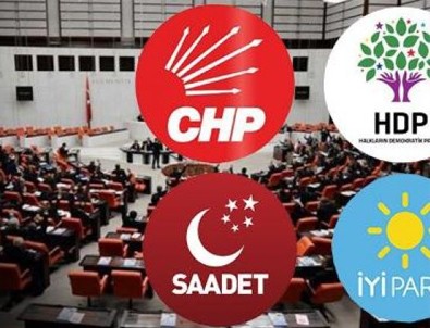 İşte CHP-İP-HDP-SP dörtlüsünün anayasa taslağı