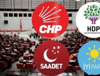 SAADET PARTİSİ - İşte CHP-İP-HDP-SP dörtlüsünün anayasa taslağı