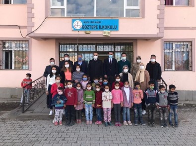 Kaymakam İlidi'den Köy Okuluna Ziyaret