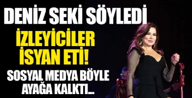 Deniz Seki, İbo Show'da Ahmet Kaya'nın şarkısını seslendirdi! Sosyal medyadan tepki yağdı