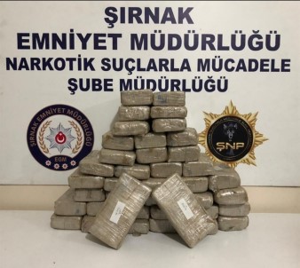 Şırnak'ta 20 Kilogram Eroin Ele Geçirildi