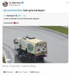 Tuzla Belediye Başkanı Yazıcı'dan Hamilton'a Temizlik Aracıyla Cevap Açıklaması 'Bak İşine Kardeşim'