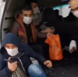 5 Kişilik Araçtan 15 Kişi Çıktı