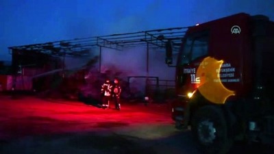 Manisa'da Besi Çiftliğinde Çıkan Yangında Bir Kişi Yaralandı