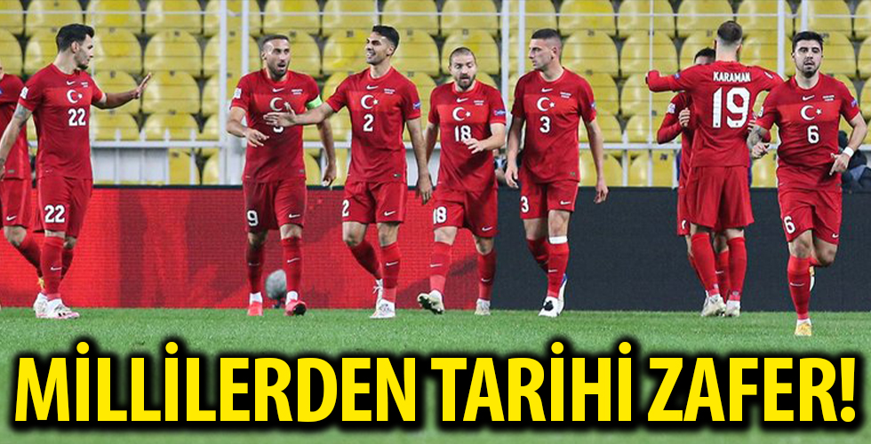 Millilerden tarihi zafer! Türkiye 3-2 Rusya