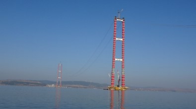1915 Çanakkale Köprüsü'nde 'Kedi Yolu' Yapımı Başladı
