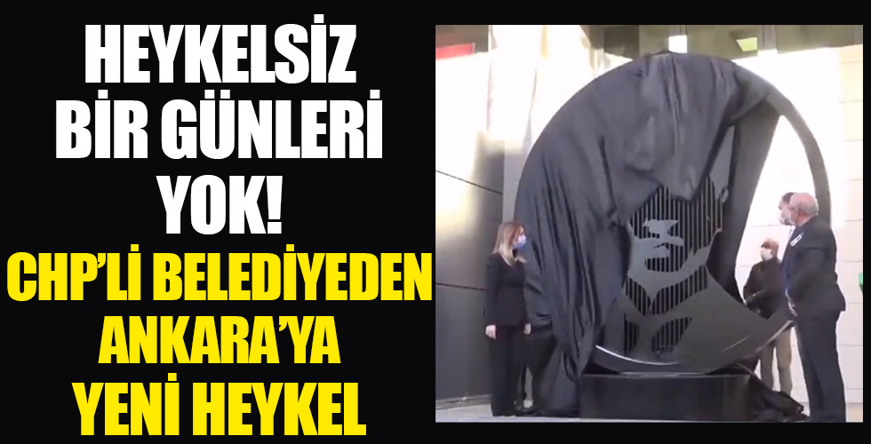 Ankara'nın yeni Atatürk heykeli