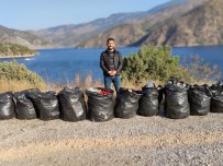 Gençler Obruk Barajında Çevre Temizliği Yapıldı Haberi