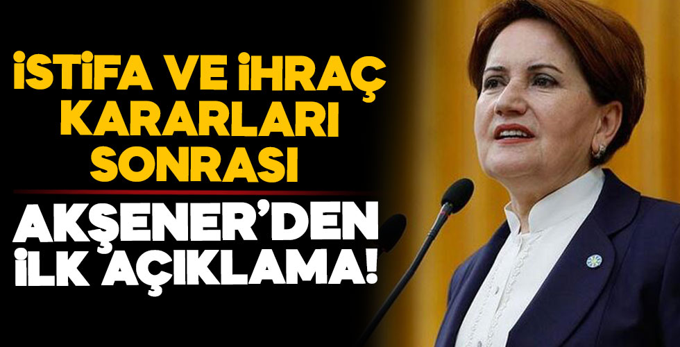 İhraç ve istifa kararları sonrası ilk açıklama!