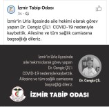 İzmir'de Aile Hekimi Korona Virüse Yenik Düştü Haberi