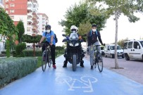 Konya'da Bisiklet Yolu İşgalleri İçin Bisiklet Yolu Kontrol Zabıtası Oluşturuldu