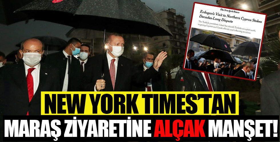 New York Times, Erdoğan’ın Kıbrıs ziyaretine provokasyon dedi
