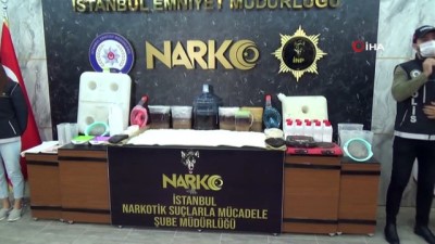 Uyuşturucu İmalathanesine Baskın Açıklaması 2 İranlı Tutuklandı