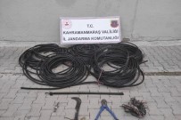 380 Metre Kablo Çalan Hırsızlar Trafik Kazasında Yakalandı Haberi