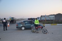 Konya'da Otomobil İle Motosiklet Çarpıştı Açıklaması 2 Yaralı Haberi