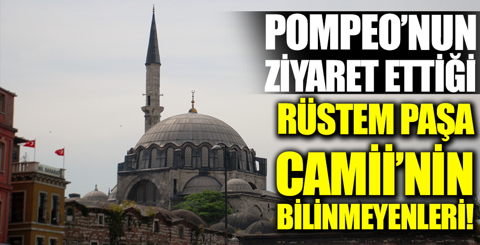 Pompeo'nun ziyaret ettiği caminin bilinmeyenleri!