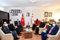 Vali Su, KKTC Mersin Başkonsolosu Mendeli'yi Ziyaret Etti