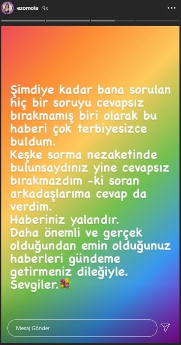 Hamilelik iddialarına jet cevap!