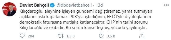Bahçeli'den Kılıçdaroğlu'na Soros cevabı!