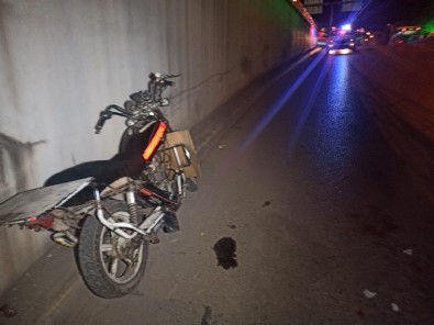 Başkent'te Motosiklet Kazası Açıklaması 2 Yaralı