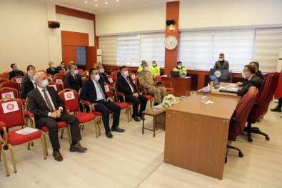 Gümüşhane'de Kış Trafik Güvenliği Toplantısı Yapıldı
