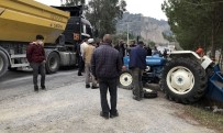 Hafriyat Kamyonu Traktörü Metrelerce Sürükledi Açıklaması 1 Ölü Haberi