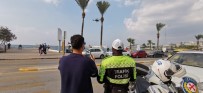 Kuşadası Sahilinde Drone İle Trafik Denetimi