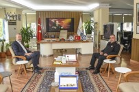 Albay Çekiç'ten Başkan Özkan'a İade-İ Ziyaret