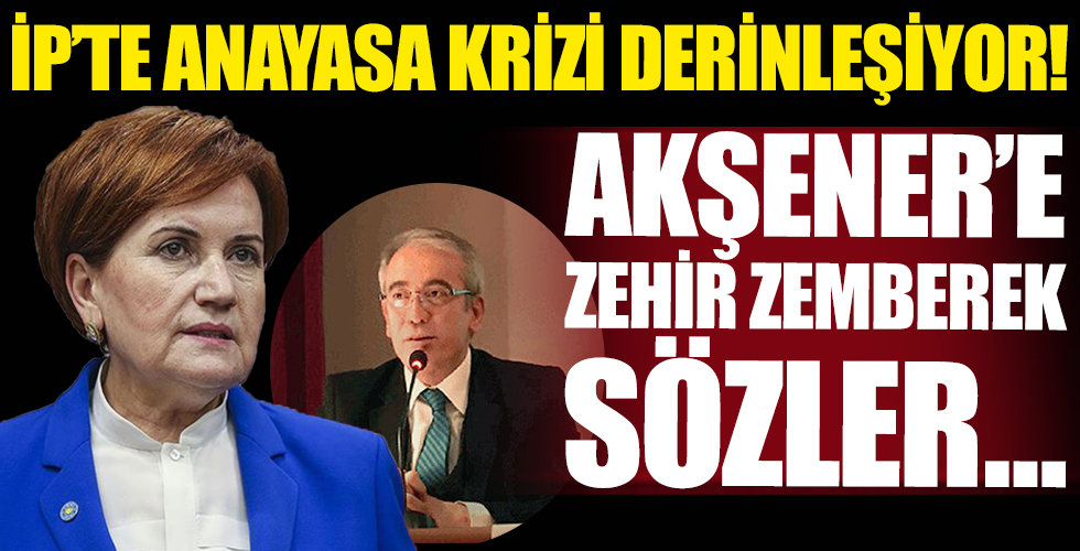 İP'te Anayasa krizi derinleşiyor!