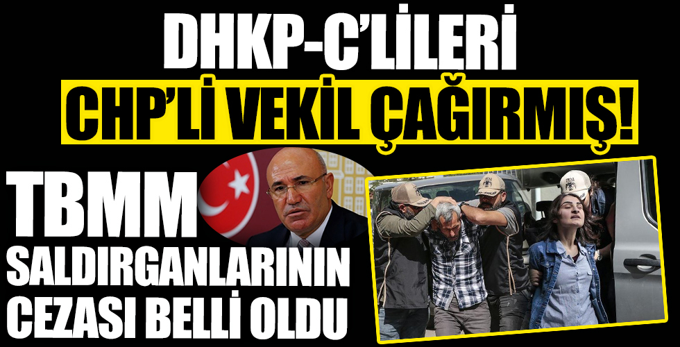 TBMM saldırganları DHKP/C’li Mulla Zincir ve Eylem Yücel'in cezası belli oldu!