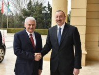 BİNALİ YILDIRIM - Binali Yıldırım'dan Aliyev'e ziyaret!