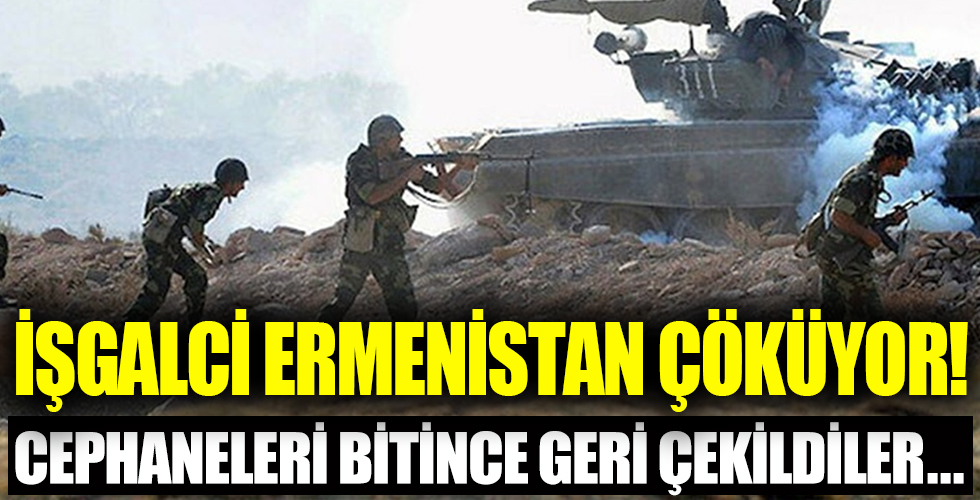 İşgalci Ermenistan ordusu çöküyor!