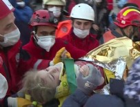 İzmir'deki depremden bir mucize haberi daha: 3 yaşındaki Elif bebek enkazdan sağ çıkarıldı
