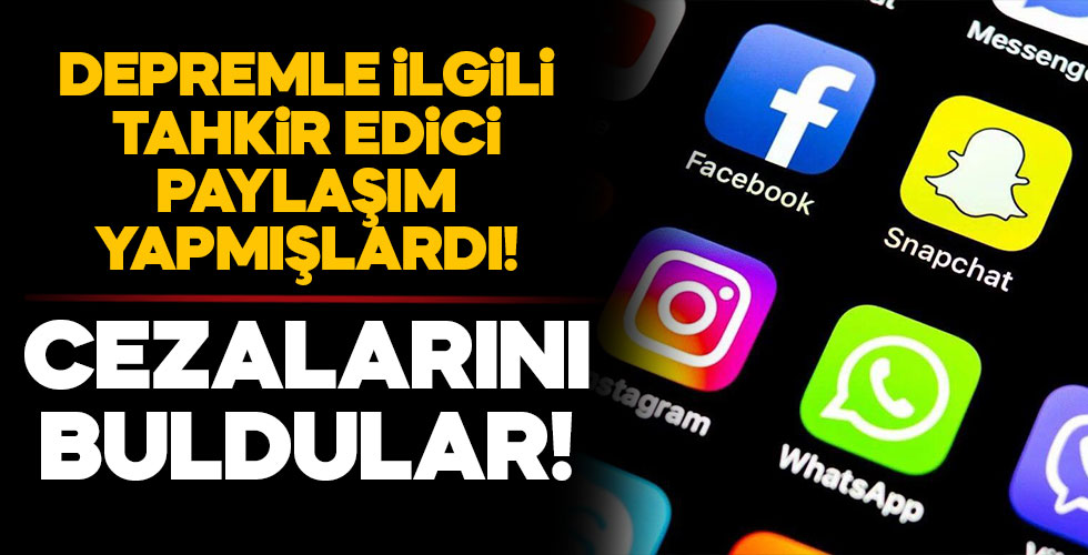 İzmir depremiyle ilgili aşağılayıcı paylaşımlara tutuklama!