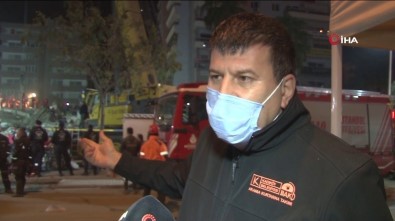 Kadıköy Belediye Başkanı Odabaşı Deprem Bölgesi İzmir'de