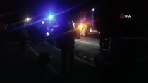 Otomobil Traktör Römorkuna Çarptı Açıklaması 1 Ölü, 2 Yaralı