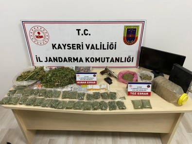 Tomarza'da Uyuşturucu Operasyonu Açıklaması 1 Gözaltı